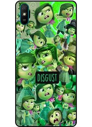 Чехол силиконовый бампер для huawei y5 2019 с рисунком головоломка disgust