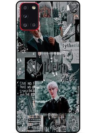 Чохол силіконовий бампер для samsung m31 з малюнком slytherin слизерин драко малфой гаррі поттер harry