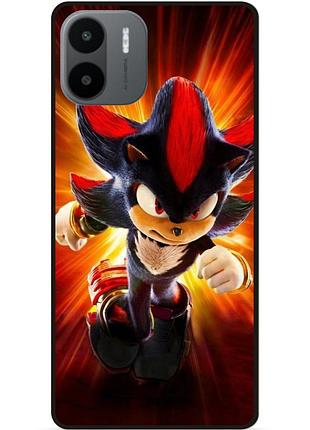 Силиконовый чехол бампер для xiaomi redmi a2 с рисунком шэдоу соник sonik