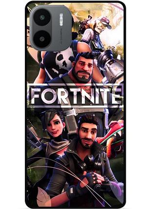 Силіконовий чохол бампер для xiaomi redmi a2 з картинкою фортнайт fortnite