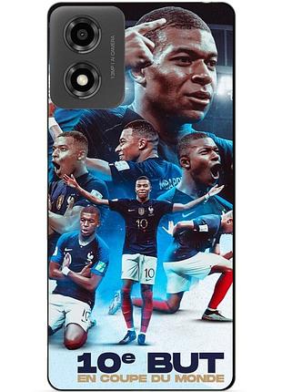 Силіконовий чохол ronaldo messi mbappe для xiaomi samsung motorola nokia iphone zte oppo realme tecno vivo мбаппе 4