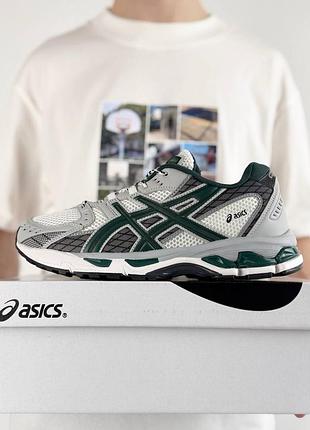 Asics gel-nimbus 10.1 grey white green