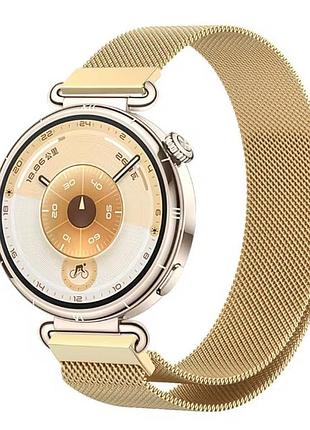 Ремінець milanese loop 18 мм для huawei watch gt4/gt5/gt6 41 мм, магнітний, новий