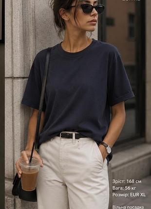 Футболка zara , унісекс, розмір eur xl