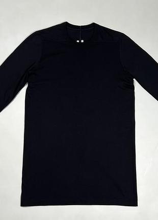 Лонгслів / світшот rick owens ss22 unisex оригінал (розмір xs / оверсайз) ru01b1266ja