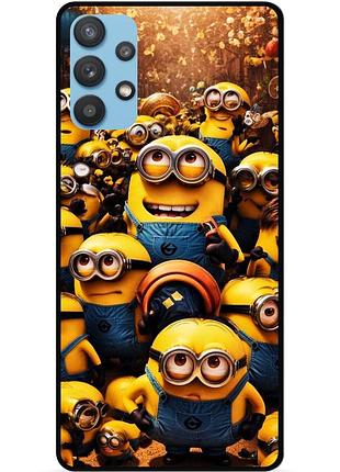 Силіконовий чохол бампер для samsung a53 з малюнком міньйони minion
