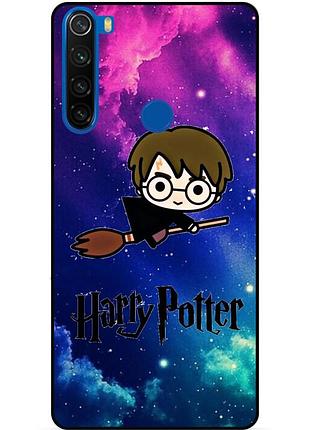 Силиконовый бампер чехол для xiaomi redmi note 8 с рисунком гарри поттер harry potter квиддич