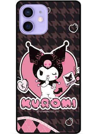 Силіконовий бампер чохол для iphone 11 з малюнком kuromi куроми