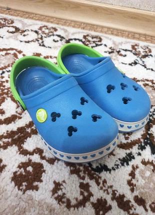 Дитячі сабо crocs disney mickey mouse fun lab  унісекс