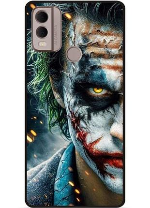 Силіконовий чохол бампер для nokia c21 plus з малюнком джокер харли квин joker