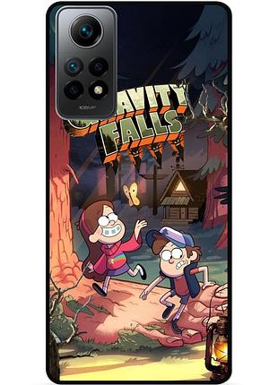 Силиконовый бампер чехол для xiaomi poco x4 pro 5g с рисунком gravity falls гравити фолз