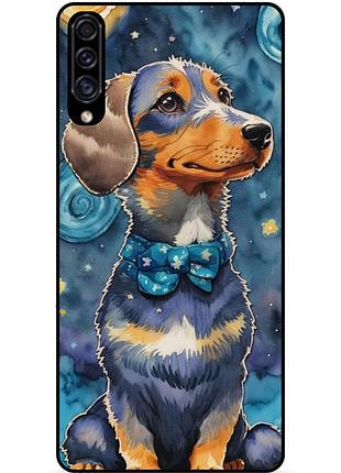 Силиконовый бампер чехол для xiaomi mi 9 lite с рисунком пес звездная ночь ван гог