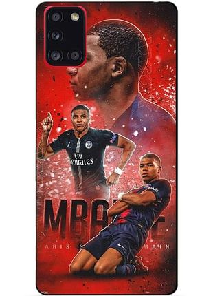 Силіконовий бампер чохол для samsung m31 з малюнком мбаппе псж mbappe