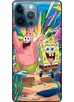 Силиконовый чехол губка боб sponge bob спанч боб для xiaomi samsung motorola nokia iphone zte vivo oppo realme спанч боб 08