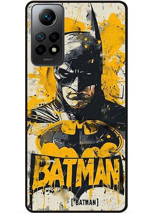Чехол силиконовый бампер для xiaomi mi 10t с рисунком batman dc бэтмен