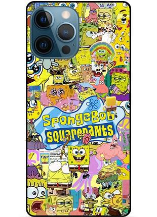 Силиконовый чехол губка боб sponge bob спанч боб для xiaomi samsung motorola nokia iphone zte vivo oppo realme спанч боб 15