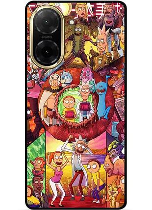 Силіконовий чохол бампер для xiaomi redmi a5 з малюнком rick and morty рік і морті