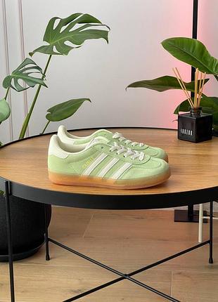 😍 жіночі кросівки adidas originals gazelle indoors green