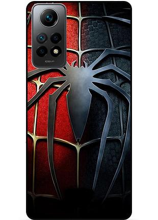 Силіконовий чохол бампер для xiaomi redmi note 11 pro з малюнком людина-павук spider man