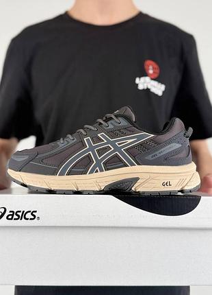 Asics gel-venture 6 dark grey beige