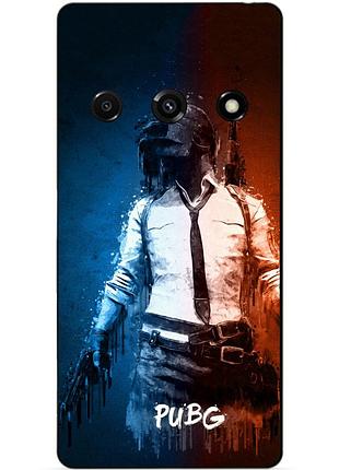 Силиконовый бампер чехол для samsung j5 j510 с рисунком pubg пабг