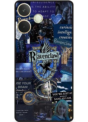 Силиконовый бампер чехол для oppo a5 pro с рисунком ravenclaw когтевран гарри поттер harry potter