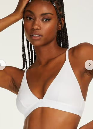 Бавовняний білий бюстгальтер hunkemoller p.m (можливо70в, 70с)