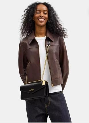 Coach klare envelope crossbody