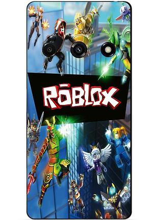Силіконовий чохол бампер для samsung j5 j510 з картинкою roblox роблокс