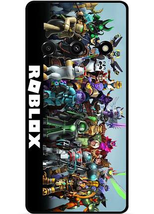 Силіконовий чохол бампер для samsung j5 j510 з малюнком roblox роблокс