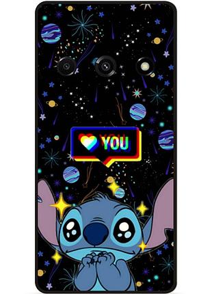 Силіконовий бампер чохол для samsung j3 j320 стіч stitch