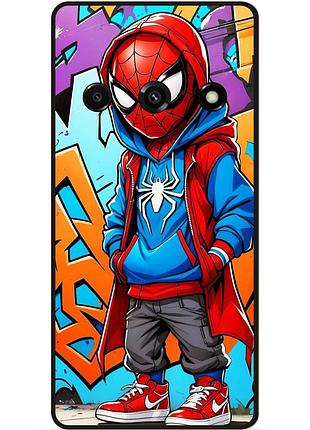 Силіконовий бампер чохол для samsung j3 j320 з малюнком spider man marvel человек паук