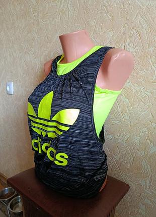 Майка спортивна бавовняна adidas