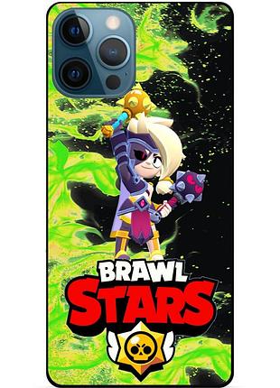 Силіконовий чохол із героєм бравл старс brawl stars для xiaomi samsung motorola iphone zte oppo realme nokia лумі 2
