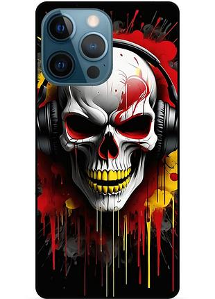 Силиконовый чехол череп скелет для xiaomi samsung motorola nokia iphone zte oppo realme vivo череп 07