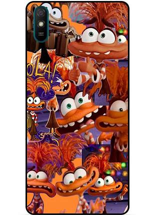 Чехол силиконовый бампер для huawei y5 2019 с рисунком головоломка тревожность