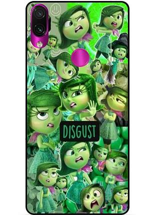 Чехол силиконовый бампер для huawei honor 10i с рисунком головоломка disgust