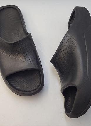 Шльопанці jordan post slide black