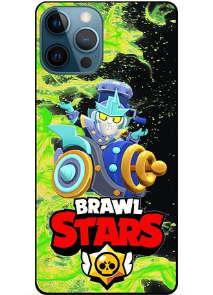 Силіконовий чохол із героєм бравл старс brawl stars для xiaomi samsung motorola iphone zte oppo realme nokia чак 2