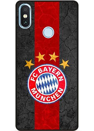 Чехол силиконовый бампер для xiaomi redmi note 5 с рисунком бавария мюнхен bayern