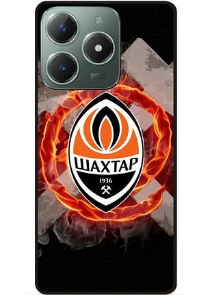 Чехол силиконовый бампер для infinix smart 8 plus (x6526) с рисунком шахтер донецк