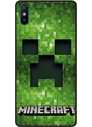 Силіконовий чохол бампер для zte blade a3 2020 гра minecraft майнкрафт