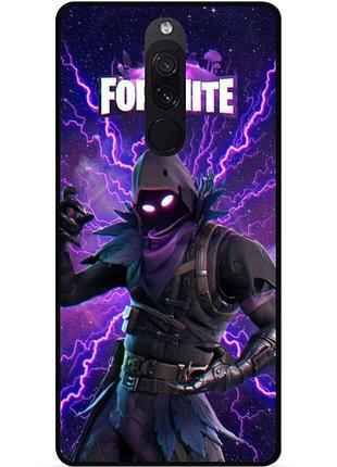 Силиконовый чехол бампер для xiaomi redmi 8 с картинкой fortnite фортнайт