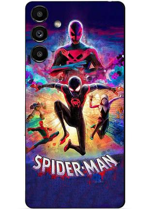 Силіконовий чохол бампер для samsung m52 spider man людина-павук