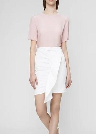 Біла спідниця денім, sportmax max mara