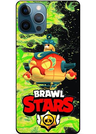 Чохол із героєм бек бравл старс brawl stars для xiaomi samsung motorola nokia iphone zte oppo realme хенк 4