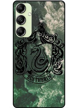 Чехол силиконовый бампер для samsung s21 plus с рисунком слизерин slytherin гарри поттер harry potter