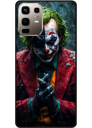 Чехол силиконовый бампер для infinix note 50 (x6858) с рисунком джокер бэтмен
