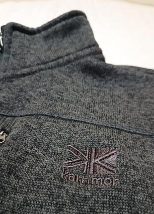 Флисовая кофта karrimor m серая ks 350 3