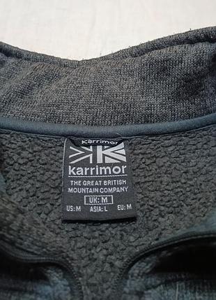 Флисовая кофта karrimor m серая ks 350 4